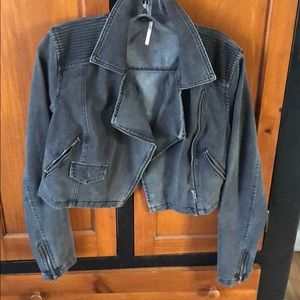 Size medium Free People jean jacket